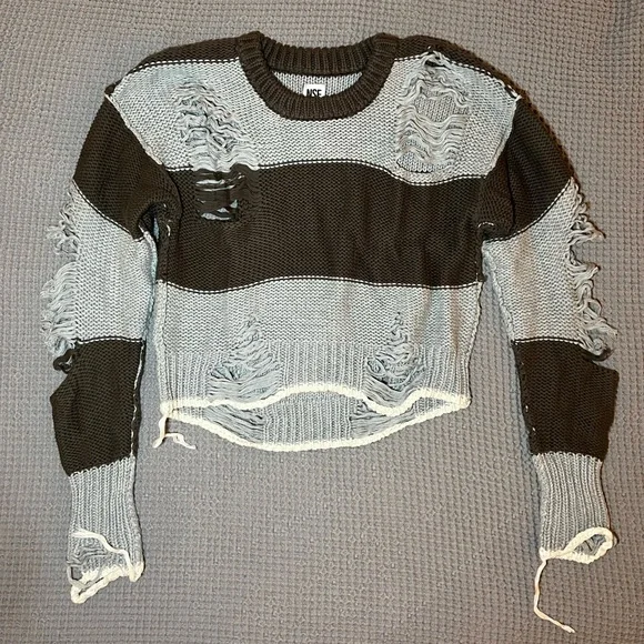 NSF Presley Destroyed Sweater - Picture 2 of 7